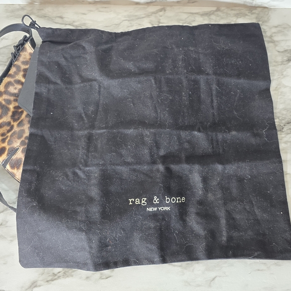 Rag & Bone Black and Leopard Crossbody Bag - Picture 12 of 14
